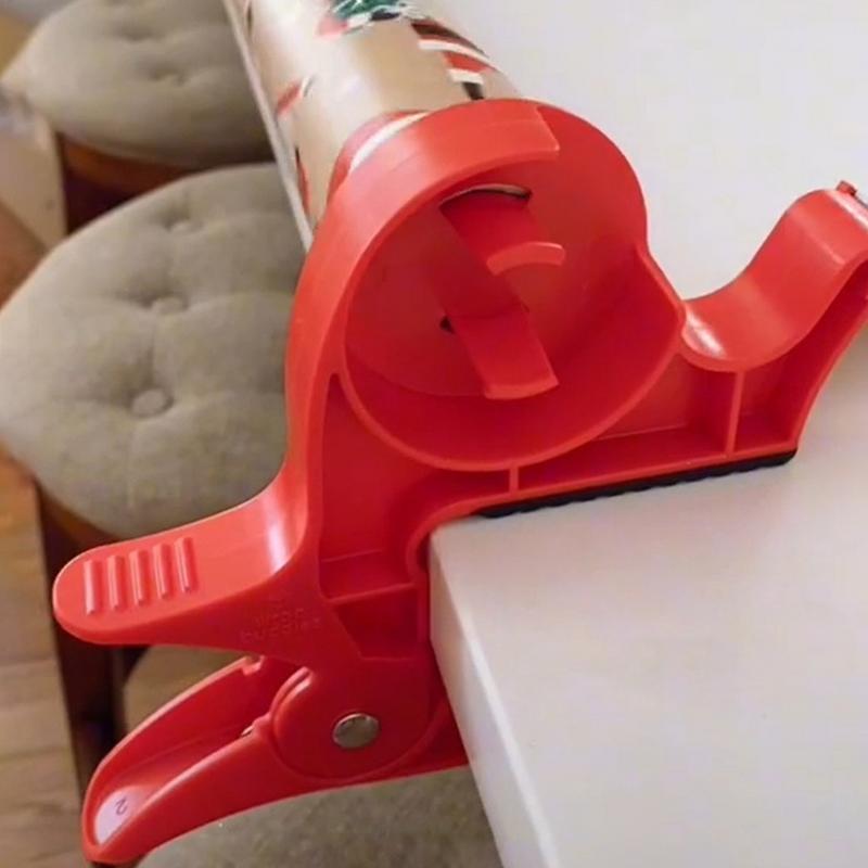 Geschenkpapier Tischhalter mit Abroller Neuankömmling Weihnachtsgeschenk- und Süßigkeitenverpackung Rollbandhalter