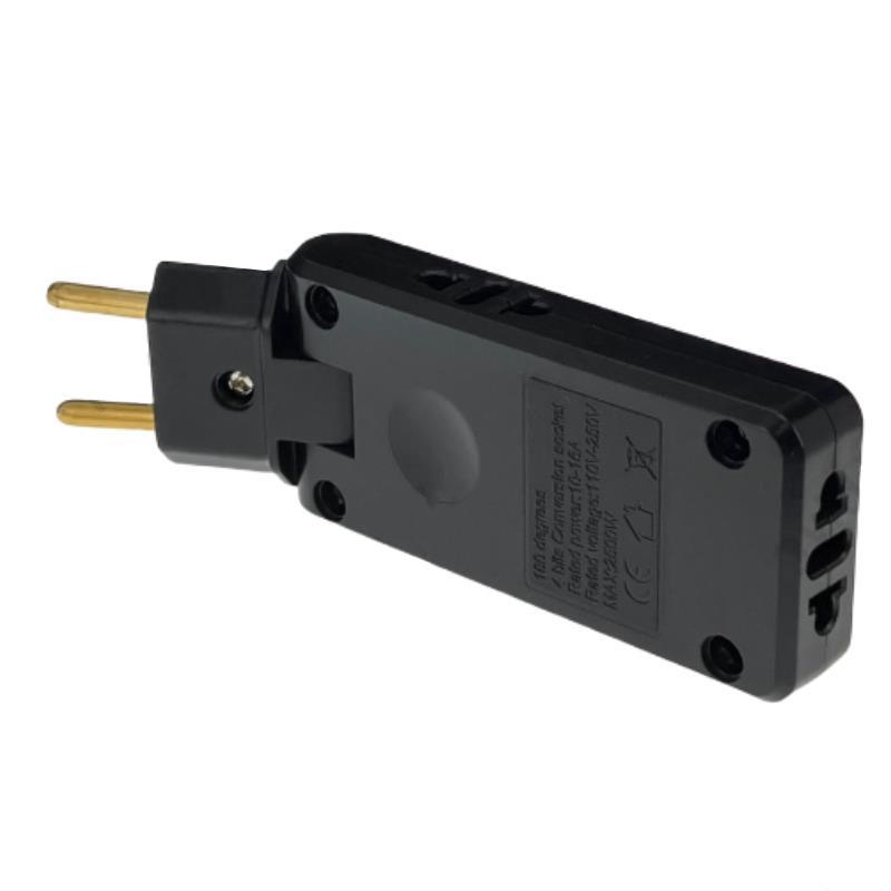 4 In 1 EU Plug Extenion Socket Foldable France Germany Travel Plug Converter AC Outlet US To EU Plug Adapter Electrical Sockets