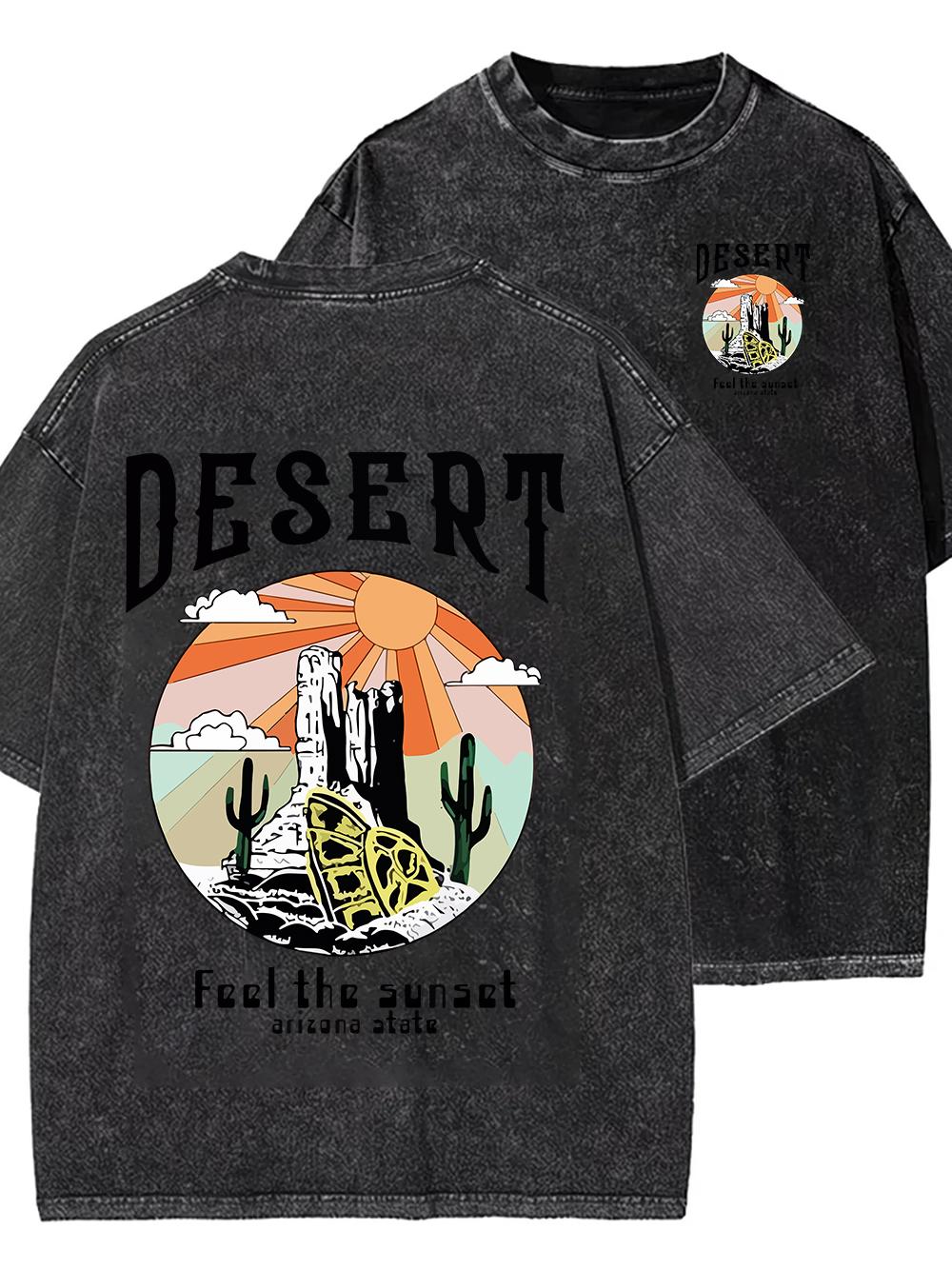 

Women Cotton TShirts Mountains Setting Sun Printed Short Sleeve Tees Fashion FeUnisex Clothes Comfortable Soft Street Tops 2XL