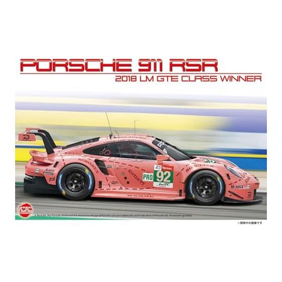 PLATZ/NuNu 1/24 Racing Series 911 (Type 991) RSR 2018 Le Mans 24 Hours Class Winner Plastic Model PN24040