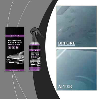 Car Paint Spray, Anti-ultraviolet Waterproof Mirror Brightening Nano Coating, Plastic Parts Crystal Plating, Mirror Gloss(100ml)