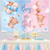 Gender Reveal Background  Gender Reveal Birthday Party Decor Kids Birthday Party Supplies Backdrop Boy Or Girl Baby Shower Decor