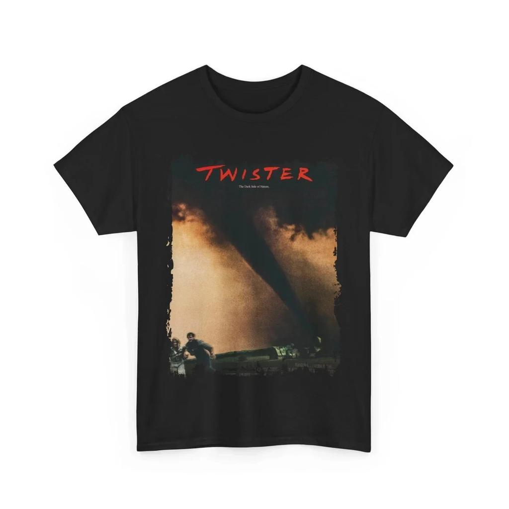 Twister Tornado Graphic Tee 90s Disaster Film Aesthetic T-shirt