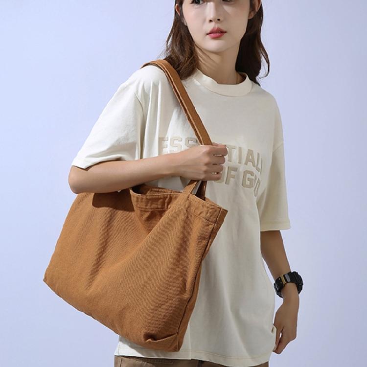 Shopping Shoulder Bag Large Capacity Hobo Bags Women Girl Canvas Tote Bag