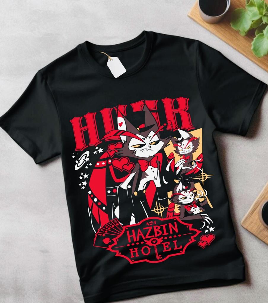Camicia Husk Camicia Hazbin Hotel Camicia Fan Hazbin Hotel Regalo Film Hazbin Hotel