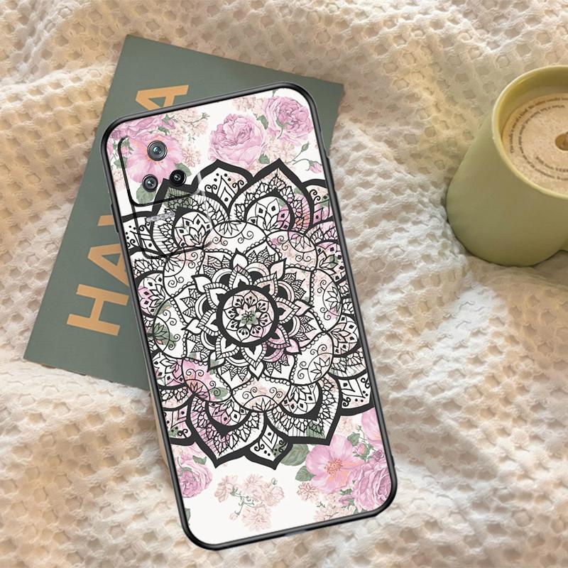 Flowers Mandala Floral Case For Xiaomi 15 Ultra 13 14 11T 12T 13T 14T Pro POCO X7 Pro F5 F6 M6 X3 X5 X6 Pro Cover