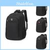 Simple Style Backpack Student Schoolbag Large Capacity Wear Resistant Travel Bag