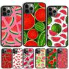 Cute Summer Fruit Watermelon Phone Case For iPhone 17 Air 15 16 Cover  11 13 14 Pro Max 12 Plus Max Fundas