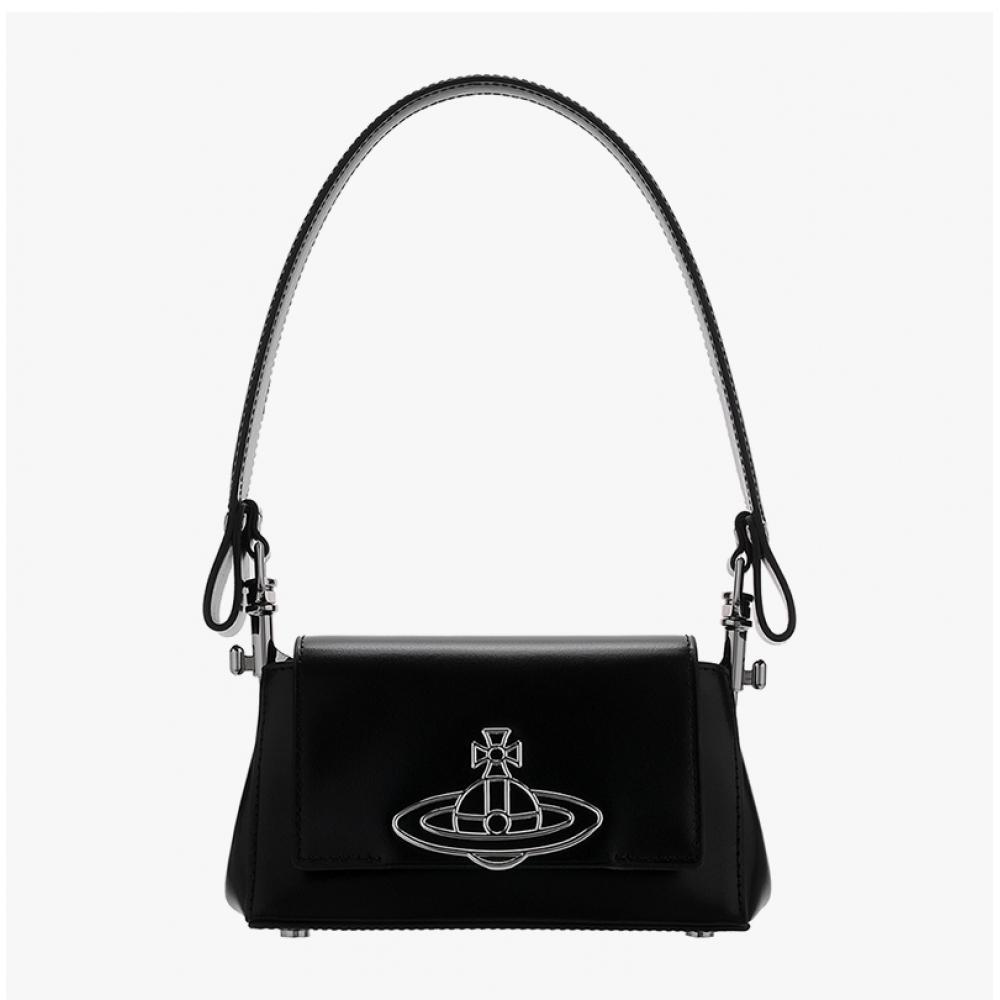 Vivienne Westwood 4603000iw L0077 N401 Hazel Silk Leather Small Chain Crossbody Bag