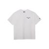 New Era SS24 Baseball Print Minimalist Casual Breathable Short Sleeve T-Shirt Unisex Tops Ivory 14187342