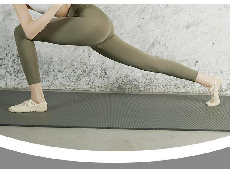 Non-Slip Five-Toe Yoga & Pilates Cotton Socks for Women