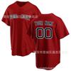 Boston Red Sox Camiseta de Béisbol Ropa para Fans Número Personalizado 34 Ortiz 5 11 Algodón Unisex Camiseta Deportiva