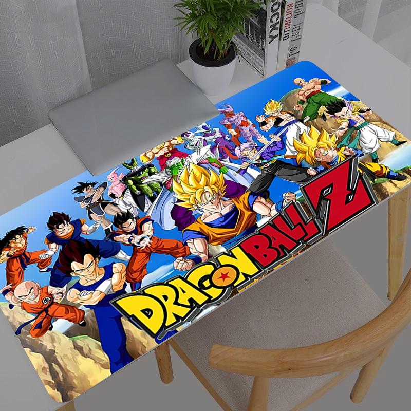 Large Esports Mouse Pad Anime Dragon Ball Smooth New Flexible Rubber Gamer PC Computer Keyboard For CSGO Kawaii Mosuepad