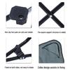 Portable Dog Camping Bed with Detachable, Washable Mesh Fabric & Iron Frame - Moisture-Proof & Breathable for All-Season Use