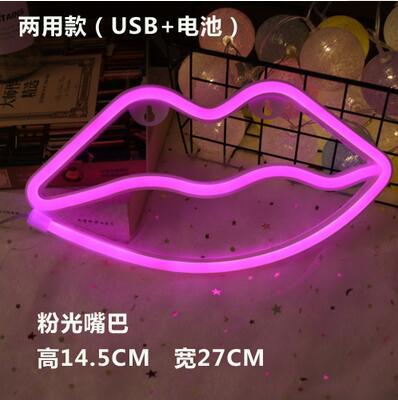 LED Neon Lights with Lightning Cloud Lights Planet Modeling Lights Love Christmas Night Lights