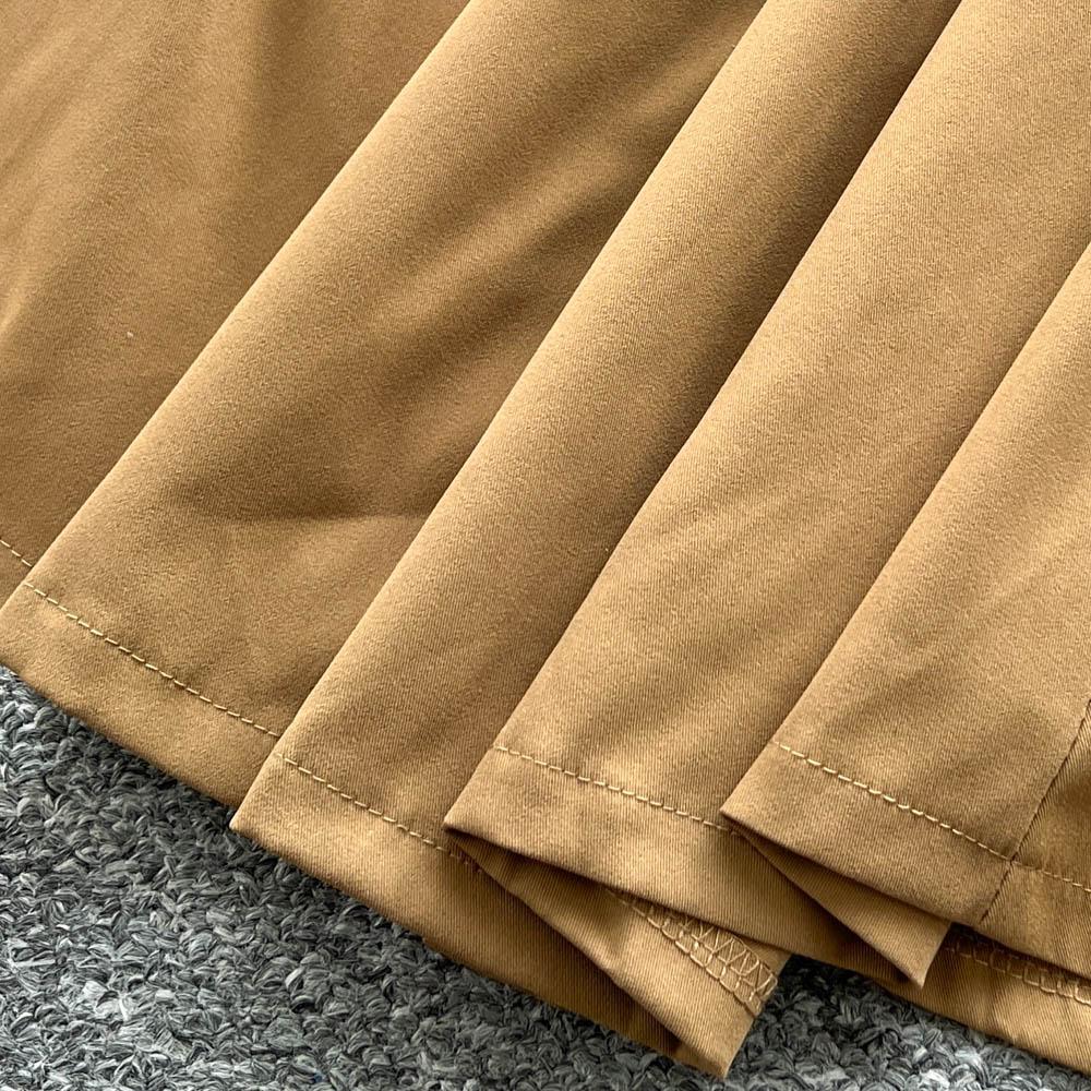 French Light Maturity Minimalist Retro Lapel Long Sleeve Single Button Waist Cinching Dress Women Autumn Slim Fit Elegant Maxi Dresses