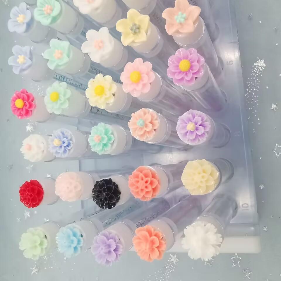 50PCS Reusable Eyelash Brush Tubes Eyebrow Brush Eyelash Wands Replaceable Dust-proof Cleaner Storage Tubes Makeup Tool