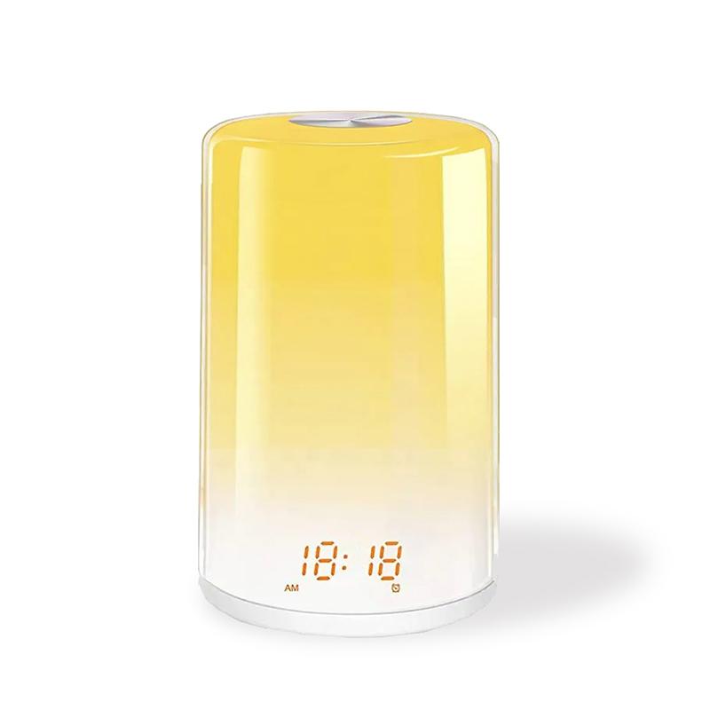 

Sunrise Alarm Clock with Wake Up Light Natural Sounds Night Light Touch Control for Bedroom Kids Adults Christmas Gift Sleep Aid белый