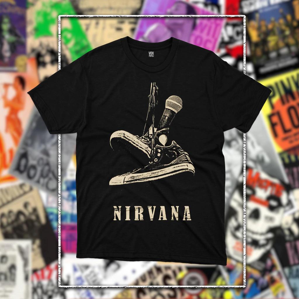 

Nirvana Band graphic Fashion Unisexs TShirt Unisex ONeck 100 Cotton Short Sleeve Y2k Oversized Streetwear Popular Vintage Tee L