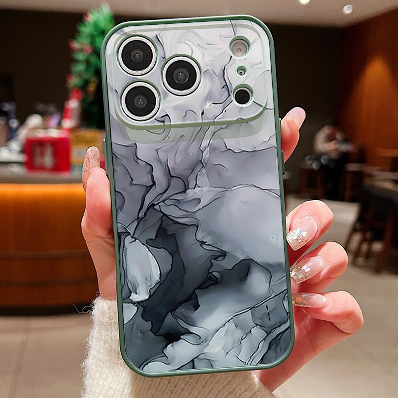 Case For iPhone 17 Pro Max Pink Marble Pattern Magnetic For Magsafe Hybrid Slim Matte Cover For iPhone 16 15 14 13 Pro Max
