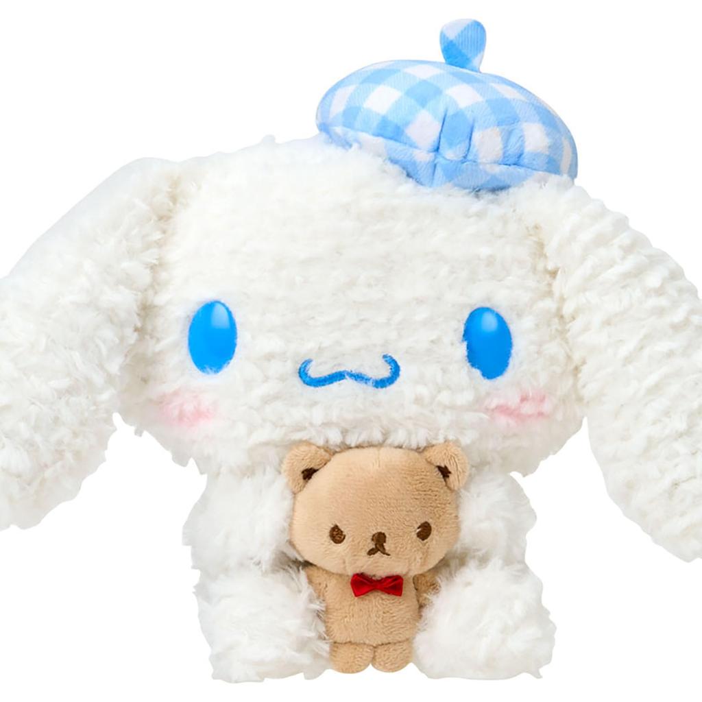 Sanrio Cinnamoroll Plush Toy for ages 3 and 012211 (with Kuma-san) up,