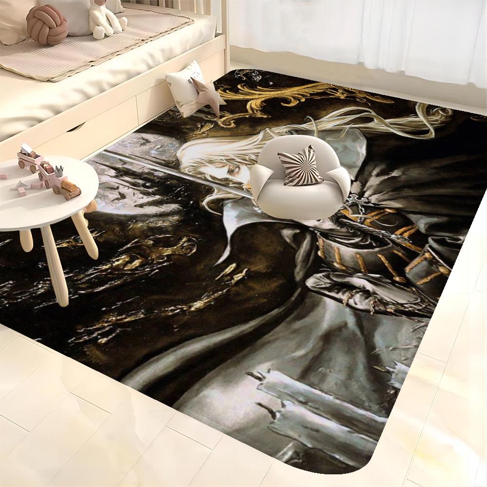 Castlevania Long Rugs Nordic Style Bedroom Living Room Doormat Home Balcony Anti-Slip Toilet Rug