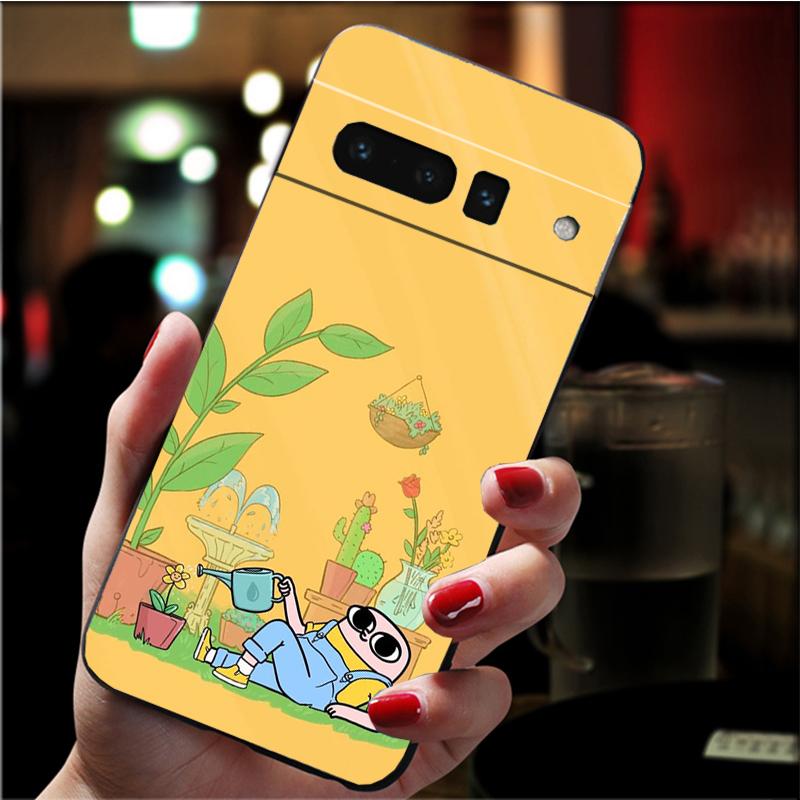 Phone Case for Google Pixel 7 Pro 7 6A 6 Pro 5A 4A 3A Pixel 4 XL Pixel 5 6 4 3 XL 3A XL 2 XL Cute Cartoon Ketnipz Case Funda