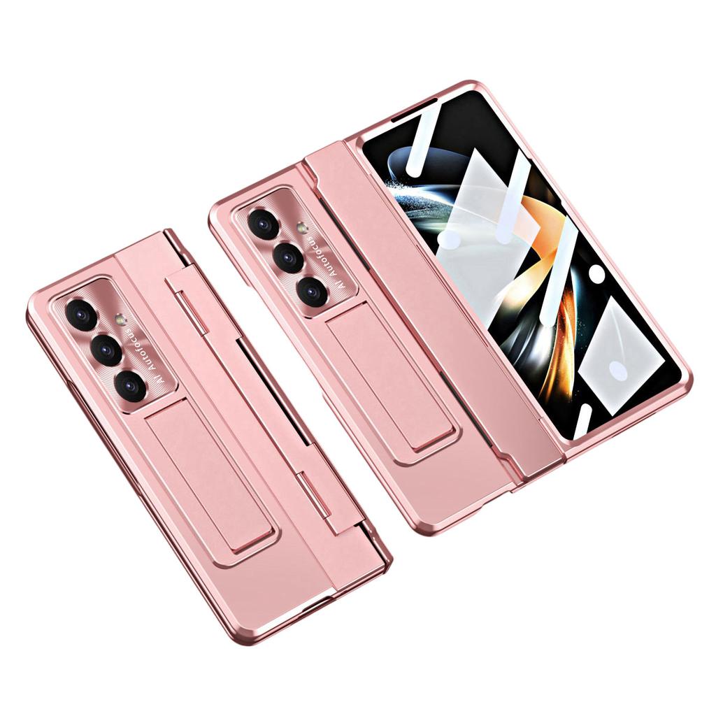 For Samsung Galaxy Z Fold7 5G Case Hinge Protection Hard PC Phone Cover with Screen Film