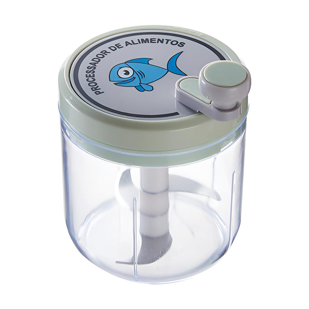 Multifunctional manual vegetable cutter, garlic crusher, food processor, vegetable chopper, fruit crusher, onion crusher