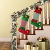2026 New Christmas Elf Sock Stocking Gift Bag