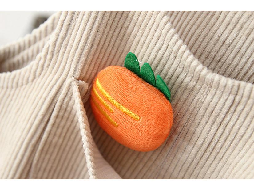 2025 Winter Cord-Latzhose im koreanischen Stil für Babys (0-3 Jahre) - Süßes Einteiler-Outfit
