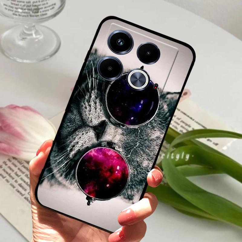 For Infinix Note 40 Case animal Silicone Soft TPU Back Covers For Infinix Note 40 Pro 4G 5G 40 Pro Plus Case Protective Funda