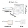 Metal Cat Litter Shovel Long Handle Waste Poop Cleaner Cat Litter Scoop  For Cats Kitten