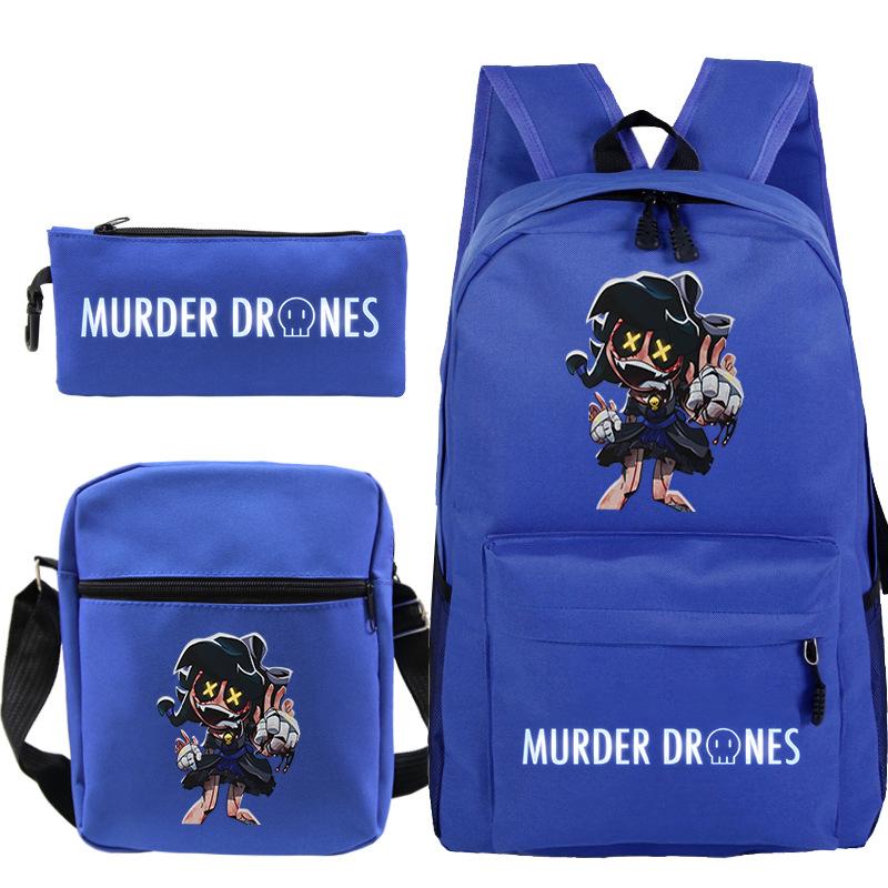 Neuer Murder Peripherie-Trend Schulterrucksack-Set Lässige Stiftetasche Grund- und Sekundarschultasche
