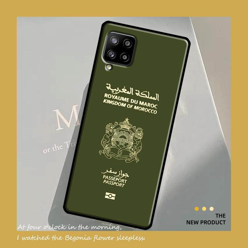 Algerian Russia Serbian Spain Passport Case For Samsung Galaxy A54 A34 A53 A13 A32 A52 A14 A51 A71 A23 A33 A73 A12 A21S Coque