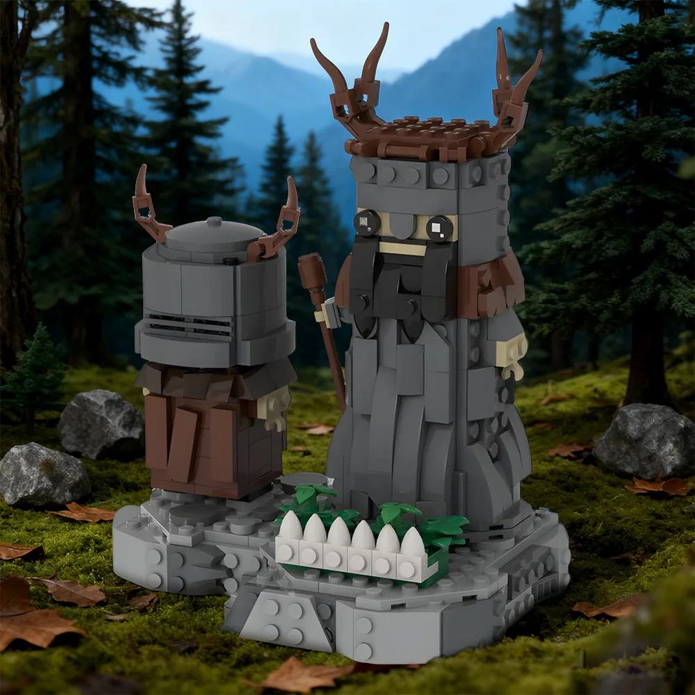 MOC MP-Knights of Ni Building Blocks Model Monty Python and the Holy Grail Bricks Assembly Educational Toys Kids Birthday Gifts