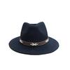 Hot Sale Pure Wool Top Hat Ethnic Style Belt Decorative Felt Hat Outdoor Jazz Hat