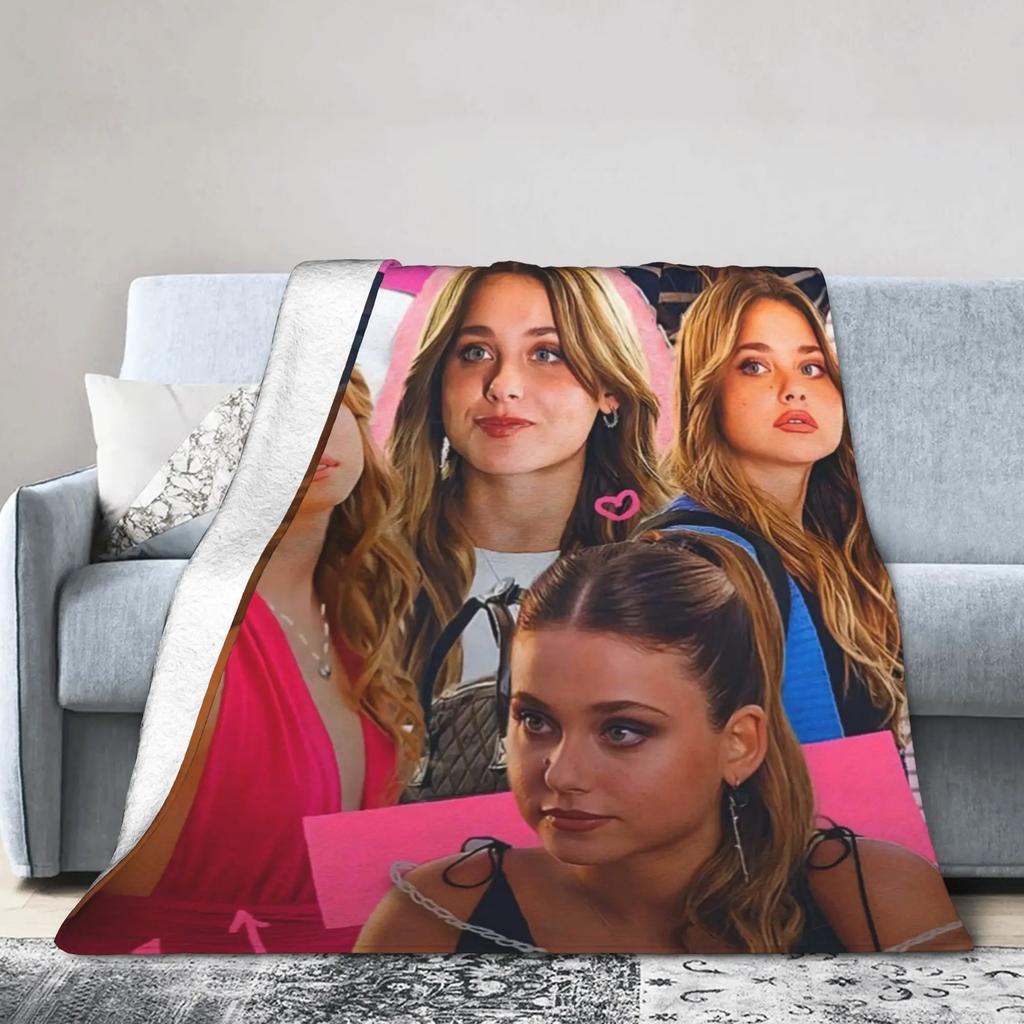 Culpa Mia Collage Nick Plush Blanket for Kids  Soft Flannel Throw for Couch Chair Sofa or Bed  Warm Cozy  HighQuality Design