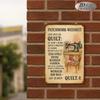 Vintage Metal Tin Sign 20x30cm for Home Bar Wall Decor