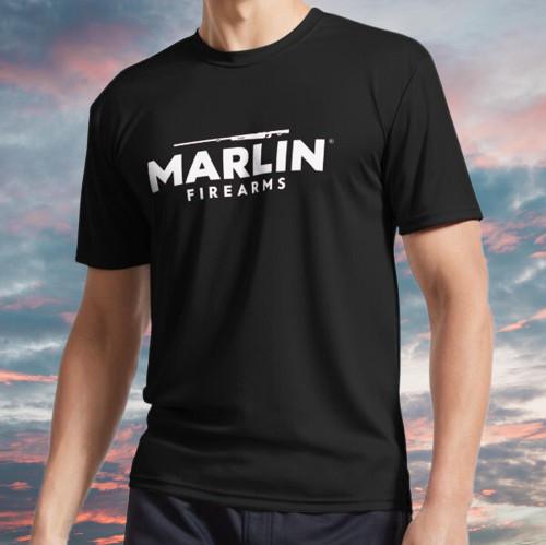 

New Shirt marlin firearms Active T-Shirt Funny Size S - 5XL 4XL