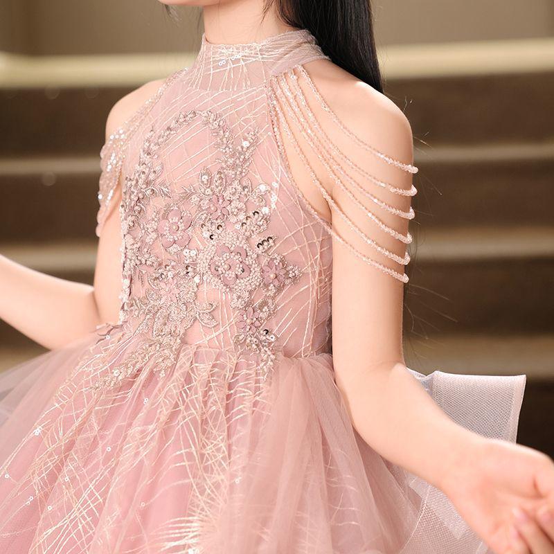 Girls' Princess Dress: Elegant Flower Girl and Birthday Gown for Special Occasions