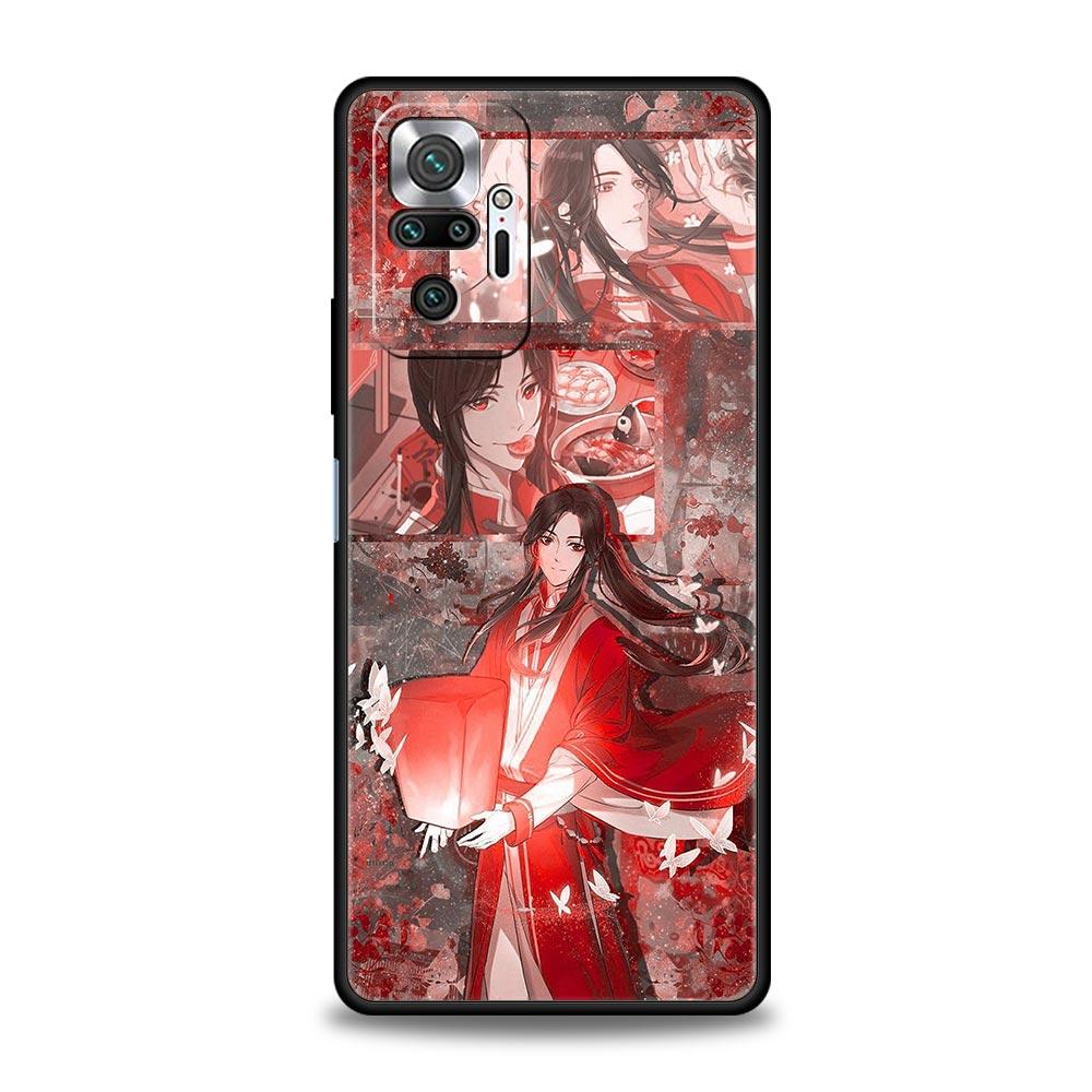 Heaven Official’s Blessing Phone Case For Xiaomi Redmi Note 12 5G 11 10 Pro 4G 10C 9S 9 8 7 9T 8T 9C 9A 8A K40 Gaming Soft Cover