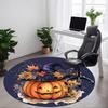 1pc Halloween Pumpkin Chair Carpet for Office Non-Slip, Machine Washable Rug for Office - Holiday DecorMachine Made Yy251029116
