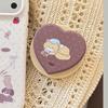 ins cream cat and dog bracket for iphone17pro max mobile phone case apple 16 film soft 13 magnetic suction 17