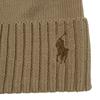 [Polo Ralph Lauren] Knit Cap, Knit Hat, Men's, Women's, POLO Beanie (JP, Alphabet, Free Size, Camel) [Product]