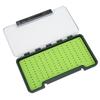 Fly Fishing Box Portable Transparent Impact Resistance Waterproof Silicone Fly Box for Outdoor Fishing 103x17x188mm