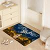 Anime Hot A Attack on Titan Floor Mat Eco  Flannel Doormat Non Slip Odorless Indoor Floor Rug Soft Short Plush Home Mat