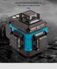 High-Precision Laser Leveling Tool, 21V Lithium, 12/16 Lines, 3D/4D for Walls & Floors