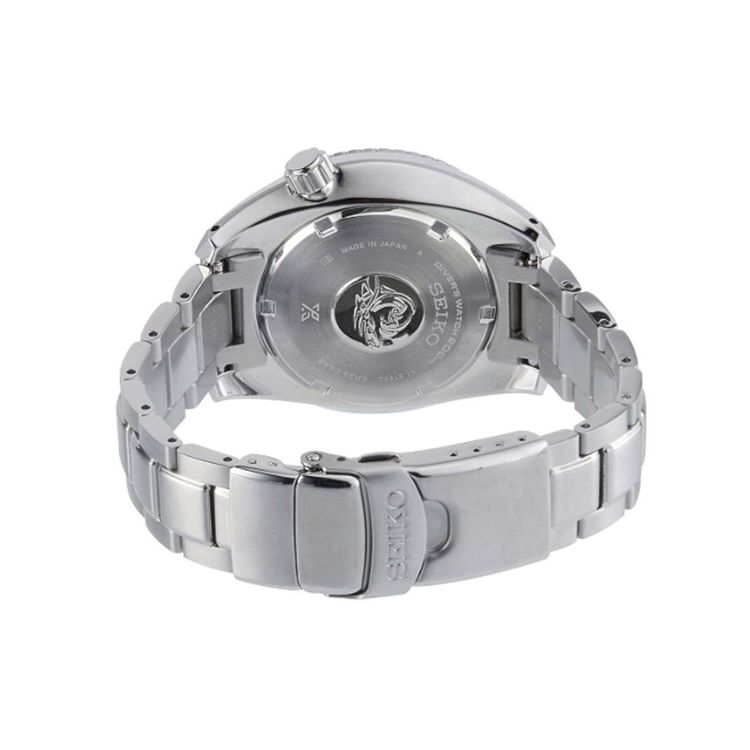 Seiko Prospex 55. Jubiläum Ozean Limited Edition Automatik Mechanisches Uhrwerk Edelstahl Uhr 42,7 mm Herrenuhren Blau SPB183J1