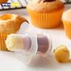 Kuchyňské dortové nástroje Cupcake Muffin Dort Vykrajovátko Píst Vykrajovátko Zdobení těsta Dělič Forma